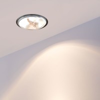  - Лампа AR111-FORT-GU10-12W-DIM Warm3000 (Reflector, 24 deg, 230V) (Arlight, Металл)