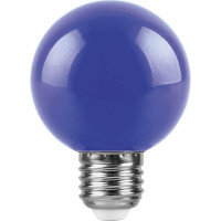  - Лампа светодиодная Feron E27 3W синяя LB-37125906