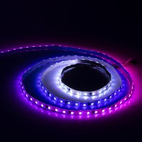  - Лента SPI-5000SE-5060-60 12V Cx3 RGB-Auto (10mm, 13.2W/m, IP65) (Arlight, Закрытый, IP65)