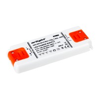  - Блок питания ARV-SN12015-Slim (12V, 1.25A, 15W) (Arlight, Пластик)
