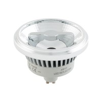 - Лампа AR111-FORT-GU10-15W-DIM Warm3000 (Reflector, 24 deg, 230V) (Arlight, Металл)
