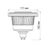 Лампа AR111-FORT-GU10-15W-DIM Warm3000 (Reflector, 24 deg, 230V) (Arlight, Металл) - Лампа AR111-FORT-GU10-15W-DIM Warm3000 (Reflector, 24 deg, 230V) (Arlight, Металл)