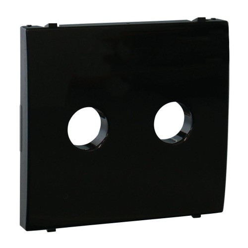 Лицевая панель Efapel Apolo 5000 акустической розетки черный 50713 TPT 