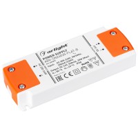  - Блок питания ARV-SN24020-FLAT-B (24V, 0.83A, 20W) (Arlight, IP20 Пластик, 3 года)