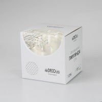  - Светодиодная гирлянда ARD-NETLIGHT-HOME-1500x1500-CLEAR-150LED White (230V, 12W) (Ardecoled, IP20)