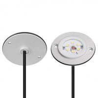  - Светильник ART-DECK-LAMP-R56-3W Warm3000 (SL, 120 deg, 24V) (Arlight, IP67 Металл, 3 года)