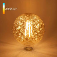  - Лампа светодиодная Elektrostandard E27 8W 2700K золотистая 4690389136184