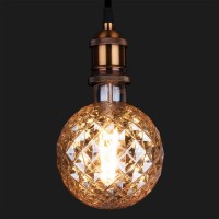  - Лампа светодиодная Elektrostandard E27 8W 2700K золотистая 4690389136184