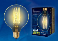  - Лампа накаливания Uniel E27 60W золотистый IL-V-G95-60/GOLDEN/E27 VW01 UL-00000479