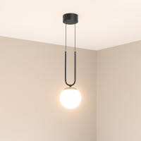  - Светильник SP-BEADS-HANG-U-R130-10W Warm3000 (BK-GD, 275 deg, 230V) (Arlight, IP20 Металл, 5 лет)