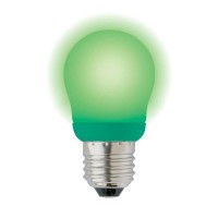  - Лампа энергосберегающая Uniel E27 9W Green зеленая ESL-G45-9/GREEN/E27 03039