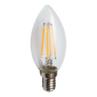  - Лампа светодиодная Kink Light E14 6W 2700K прозрачная 098356,21