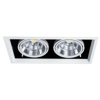  - Встраиваемый светодиодный светильник Arte Lamp Merga A8450PL-2WH