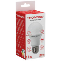 - Лампа светодиодная диммируемая Thomson E27 11W 4000K груша матовая TH-B2160