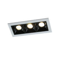 - Встраиваемый светодиодный светильник Arte Lamp Grill A3153PL-3BK