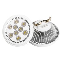  - Светодиодная лампа MDSV-AR111-9x1W 35deg White 12V (Arlight, Металл)