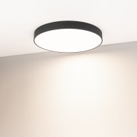  - Светильник IM-RONDO-EMERGENCY-3H-R600-64W Warm3000 (BK, 120 deg, 230V) (Arlight, IP40 Металл, 2 года)