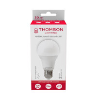  - Лампа светодиодная Thomson E27 19W 4000K груша матовая TH-B2348