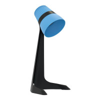  - Настольная лампа Uniel ULO-K22 D/E14/A Black/Blue UL-00009544