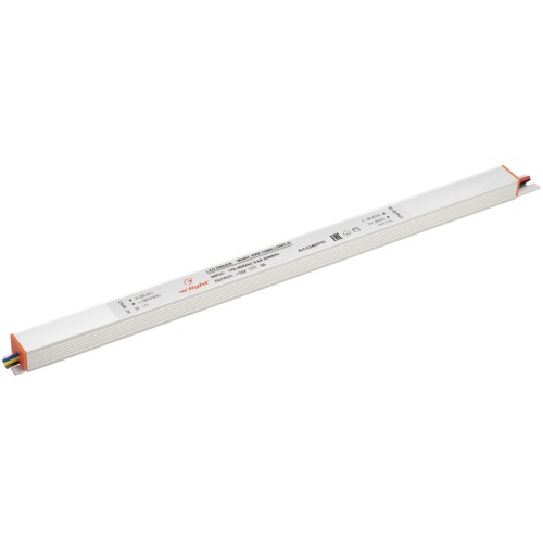 Блок питания ARV-12060-LONG-D (12V, 5A, 60W) (Arlight, IP20 Металл, 2 года) Источник напряжения с гальванической развязкой для светодиодных изделий. Входное напряжение 200-240 VAC. Выходные параметры: 12 В, 5 А, 60 Вт. Встроенный PFC >0,5. Негерметичный алюминиевый корпус IP 20. Габаритные размеры длина 365 мм, ширина 18 мм, высота 15 мм. Гарантийный срок 2 года.