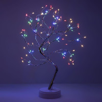  - Светодиодная новогодняя фигура ЭРА Дерево с самоцветами ЕGNID - 36MC Б0056009