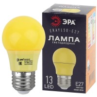  - Лампа светодиодная ЭРА E27 3W 3000K желтая ERAYL50-E27 Б0049581