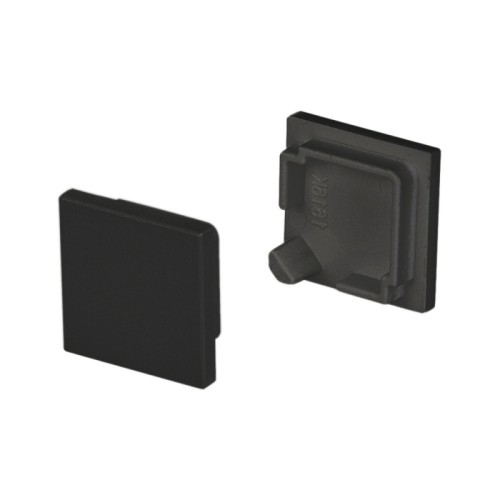 Заглушка SL-KANT-H16 SQUARE BLACK глухая (Arlight, Пластик) Пара заглушек черного цвета (без отверстия) для профиля SL-KANT-H16 под квадратный экран. В комплекте 2 заглушки. Цена за комплект.