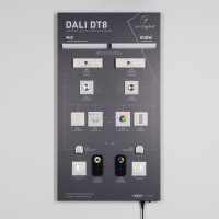  - Стенд Системы Управления DALI-DT8-1100x600mm-V1 (DB 3мм, пленка, лого) (Arlight, -)