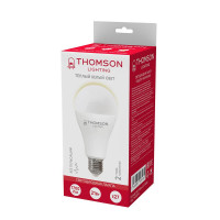  - Лампа светодиодная Thomson E27 21W 3000K груша матовая TH-B2099