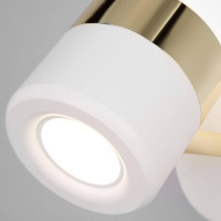  - Настенный светодиодный светильник Eurosvet 20165/1 LED золото/белый