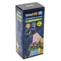  - Светодиодный светильник для растений Uniel Minigarden ULT-P31-12W/SPLE/40 IP40 Black Single UL-00009250