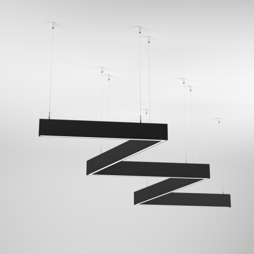 Светильник ALT-LINEAIR-ZIGZAG-60-FLAT-UPDOWN-DIM-2360x555-165W Day4000 (BK, 100 deg, 230V) (Arlight, IP20 Металл, 3 года) 