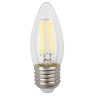 Лампа светодиодная филаментная ЭРА E27 11W 2700K прозрачная F-LED B35-11w-827-E27 Б0046986 - Лампа светодиодная филаментная ЭРА E27 11W 2700K прозрачная F-LED B35-11w-827-E27 Б0046986