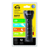  - Ручной светодиодный фонарь Elektrostandard Baffit от батареек 137х46 50 лм 4690389097539