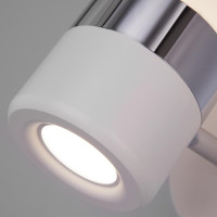  - Настенный светодиодный светильник Eurosvet 20165/1 LED хром/белый