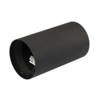  - Цилиндр накладной SP-POLO-R85S Black (1-3) (Arlight, IP20 Металл, 3 года)