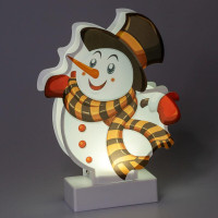  - Светодиодная новогодняя фигура ЭРА EGNDS-08 Снеговичок 1 LED Б0051932