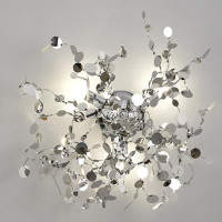  - Бра Crystal Lux GARDEN AP-PL3 D400 CHROME