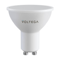  - Лампа светодиодная диммируемая Voltega VG GU10 5,5W 3000-6500K матовая 2426