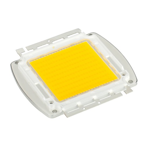 Мощный светодиод ARPL-200W-BCB-7080-PW (7000mA) (Arlight, -) Мощный светодиод типа COB, размер 56×52 мм. Чипы USA Bridgelux 45mil. Цвет свечения белый (6000-6500 К). Угол излучения 120°. Световой поток 24000-26000 лм при If= 7000 мА, P=200 Вт. VF=30-34 В.