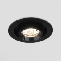  - Встраиваемый светодиодный спот Elektrostandard 9917 LED 10W 4200K черный матовый 4690389161681
