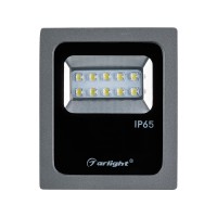  - Светодиодный прожектор AR-FLAT-ARCHITECT-10W-220V Day (Grey, 50x70 deg) (Arlight, Закрытый)