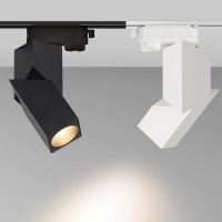  - Светильник LGD-TWIST-TRACK-4TR-S60x60-12W Warm3000 (BK, 30 deg) (Arlight, IP40 Металл, 3 года)