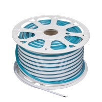  - Гибкий неон ARL-CF2835-Mini-24V Blue (16x8mm) (Arlight, 6 Вт/м, IP65)