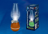  - Настольная лампа Uniel TLD-538 Brown/LED/80Lm/5500K/Dimmer UL-00001503
