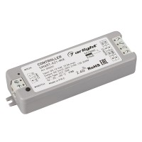  - Контроллер SMART-K21-MIX (12-24V, 2x5A, 2.4G) (Arlight, IP20 Пластик, 5 лет)