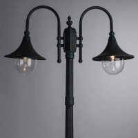  - Садово-парковый светильник Arte Lamp Malaga A1086PA-2BG