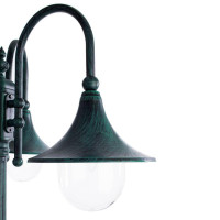  - Садово-парковый светильник Arte Lamp Malaga A1086PA-3BG