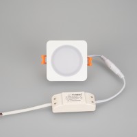  - Светодиодная панель LTD-80x80SOL-5W Warm White 3000K (Arlight, IP44 Пластик, 3 года)