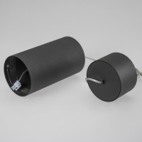  - Цилиндр подвесной SP-POLO-R85P Black (1-3) (Arlight, IP20 Металл, 3 года)
